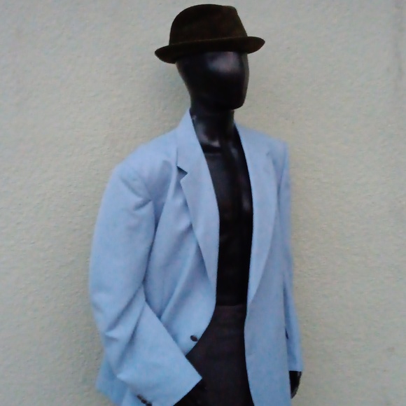 HABAND EXECUTIVE DIVISION MEN'S DELUXE (2) BUTTON BLAZER (CHINA) - Picture 5 of 17